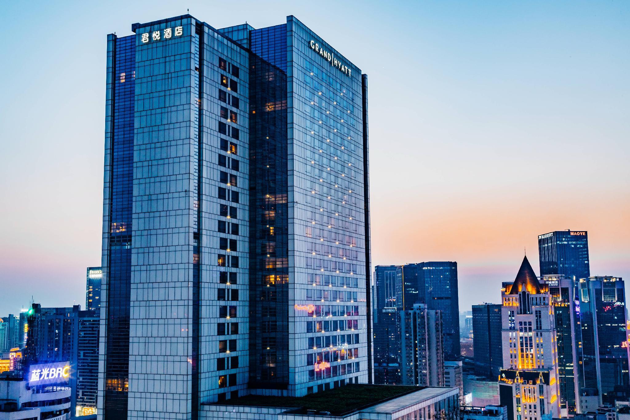 Hotel Grand Hyatt Chengdu Exterior foto